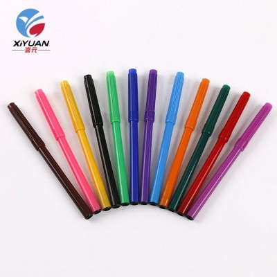 Wholesale school kids drawing art stationery children plastic water color pen set